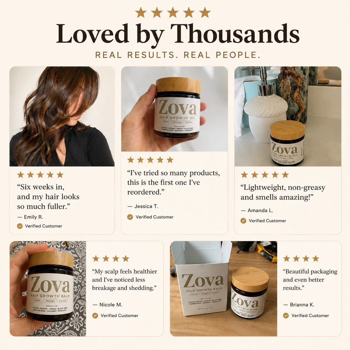 Zova Hair Growth Balm