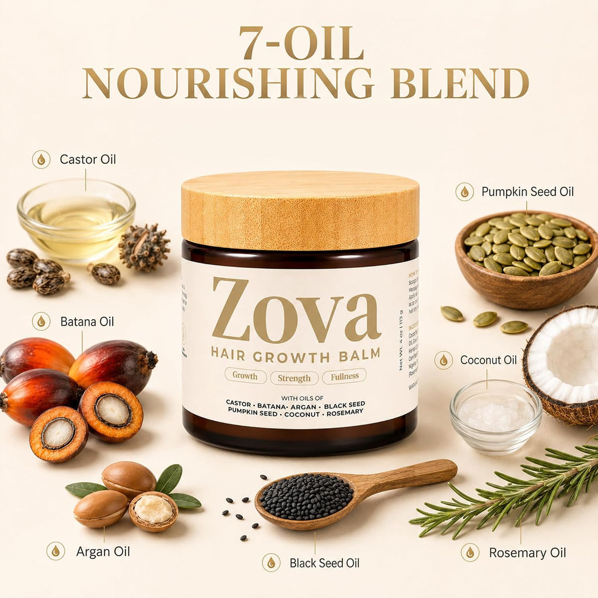 Zova Hair Growth Balm