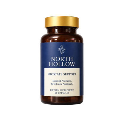 North Hollow prostate support bottle, 60 capsules